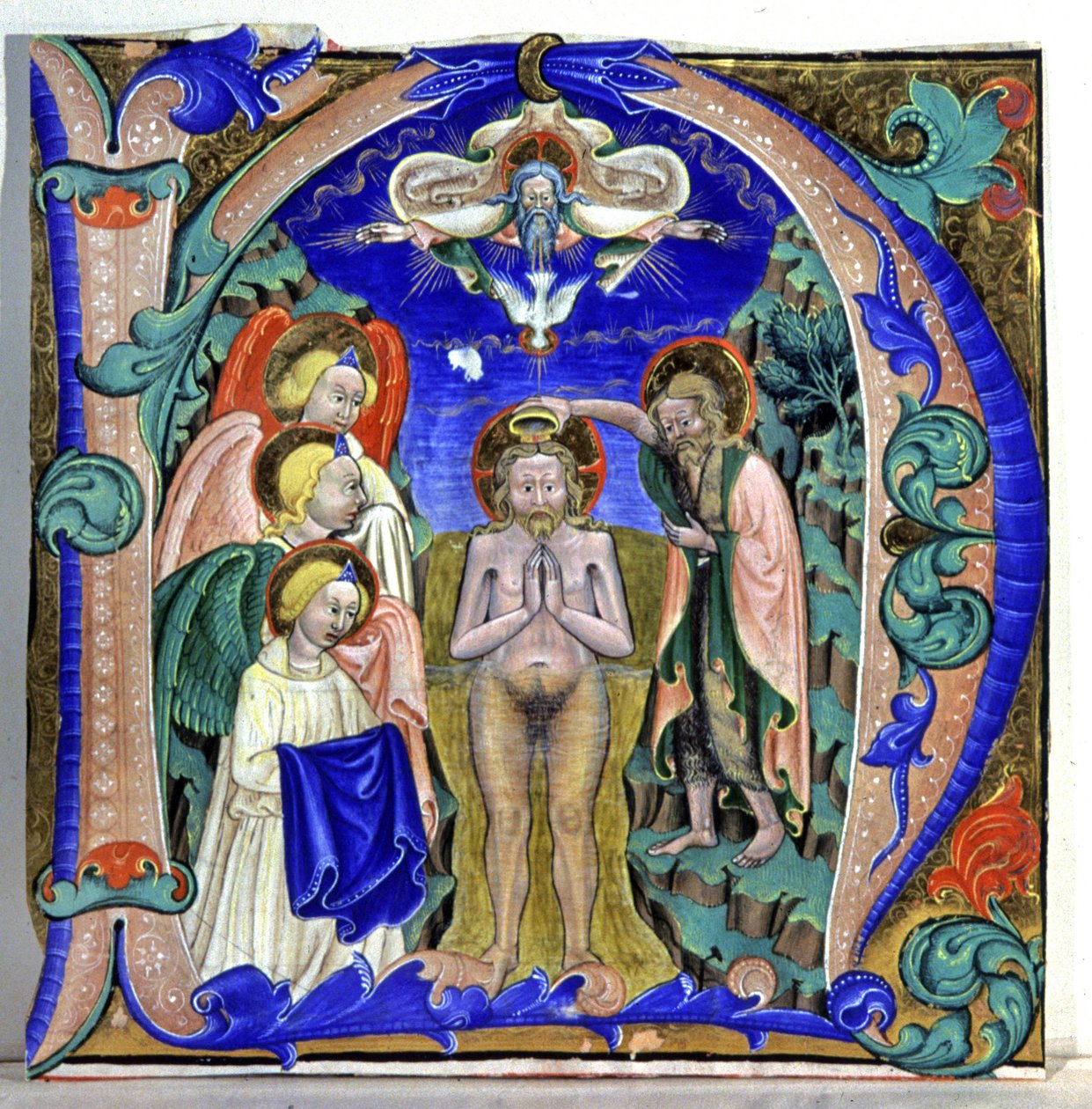 O batismo de Cristo de French School