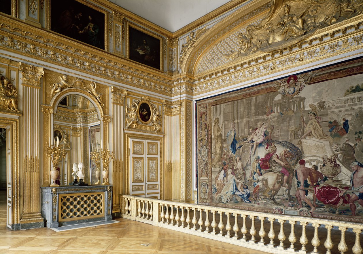 O quarto de dormir de Louis XIV (1638-1715) de French School