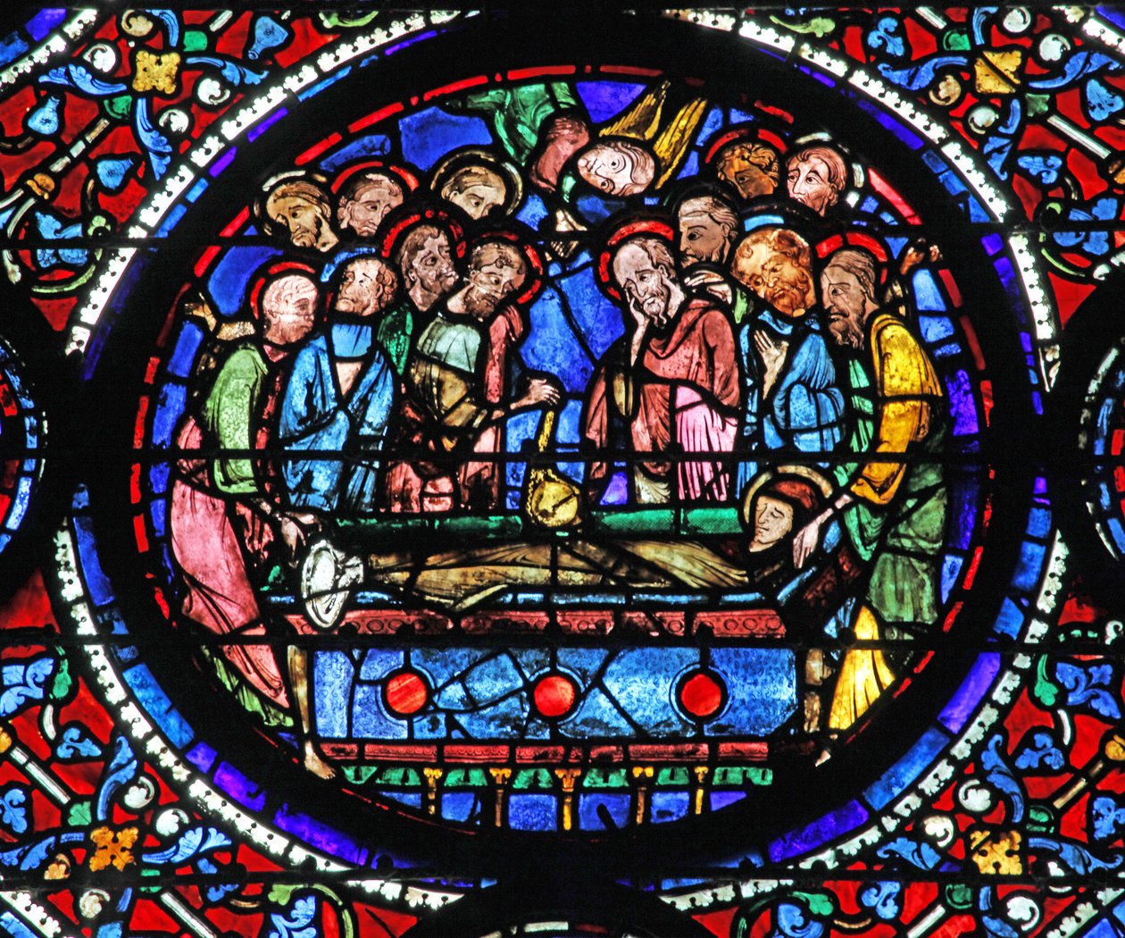 O sepultamento da Virgem (w42) de French School