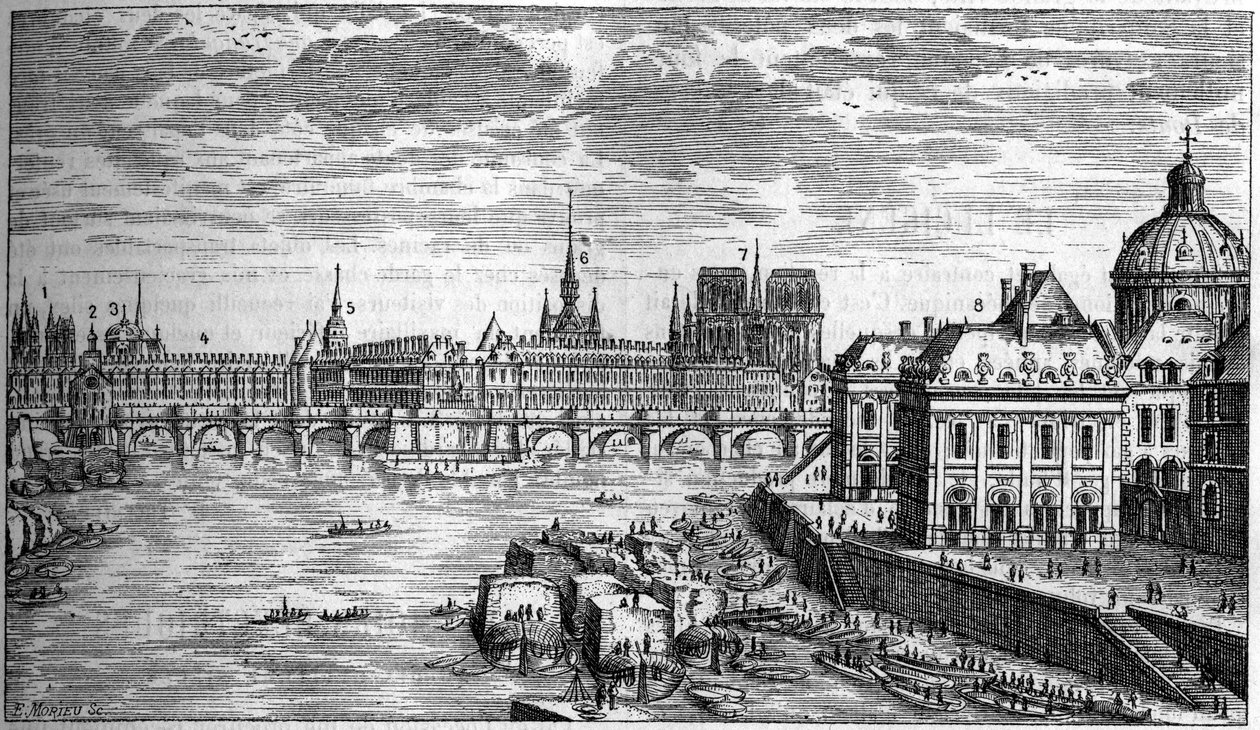 A nova ponte em Paris de French School