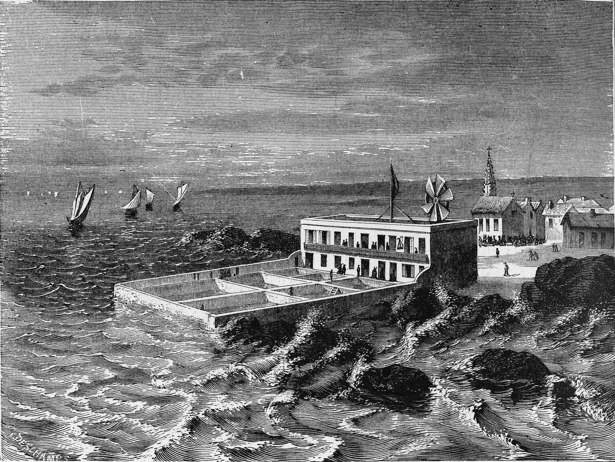 O laboratório oceanográfico de Concarneau. In" Album de la Science", Éditions Jouvet de French School