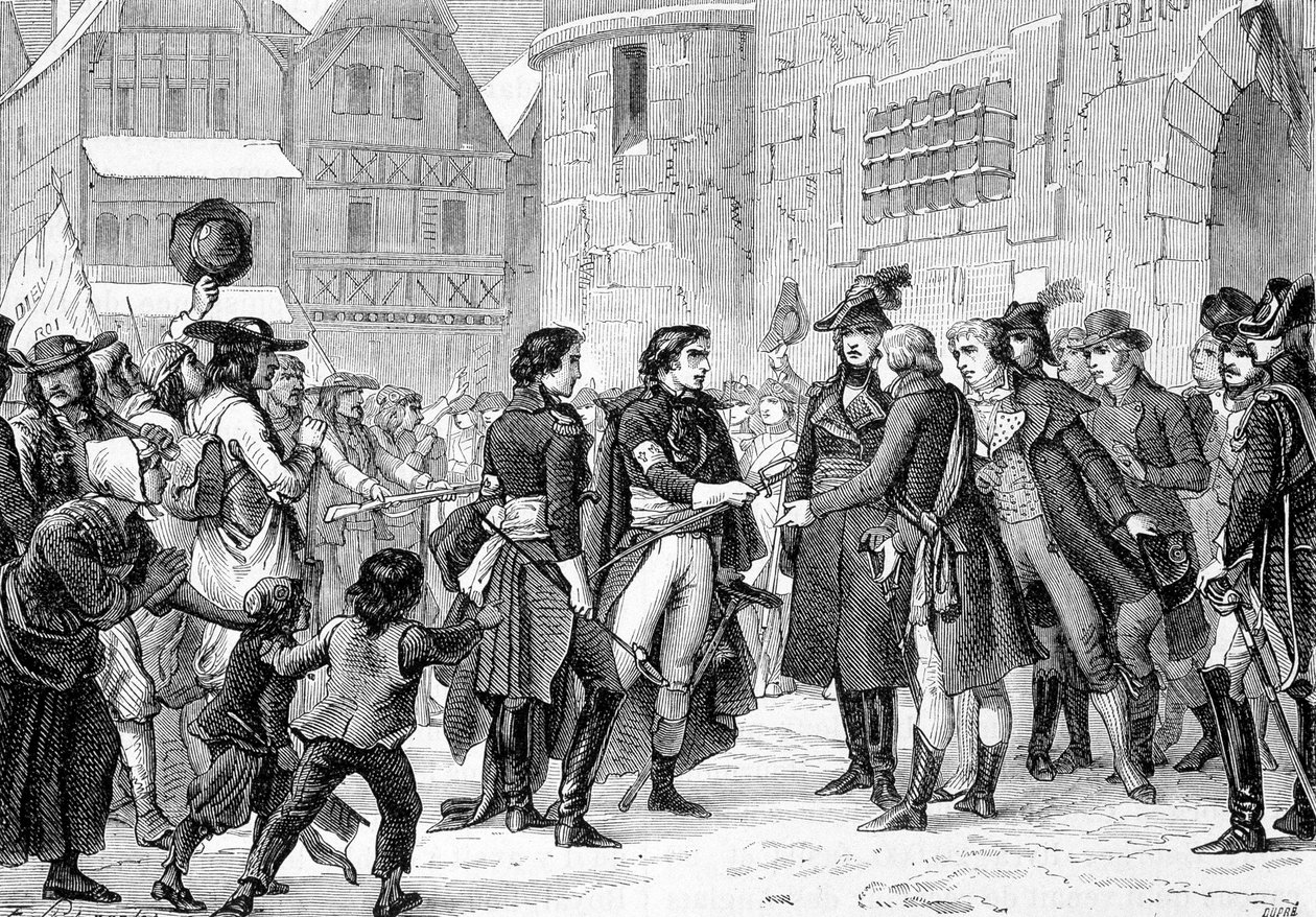 A apresentação dos chefes da Vendée a Nantes, 29 de Junho de French School