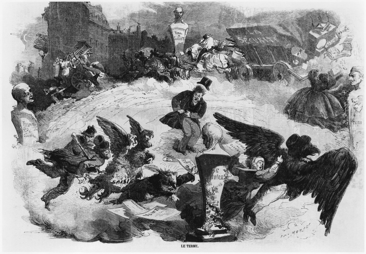 O termo, c.1860 de French School