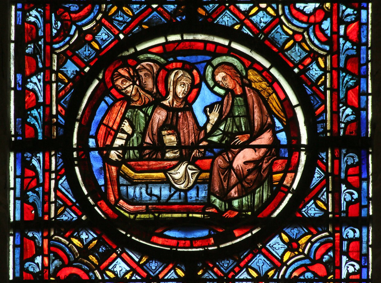 As três mulheres sagradas na ressurreição de French School