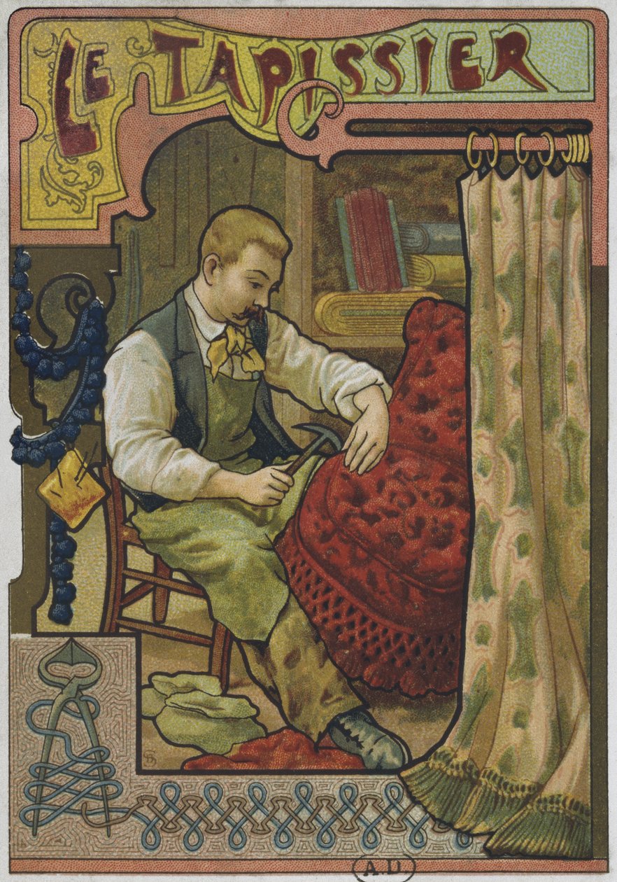 O estofador, c.1900 de French School