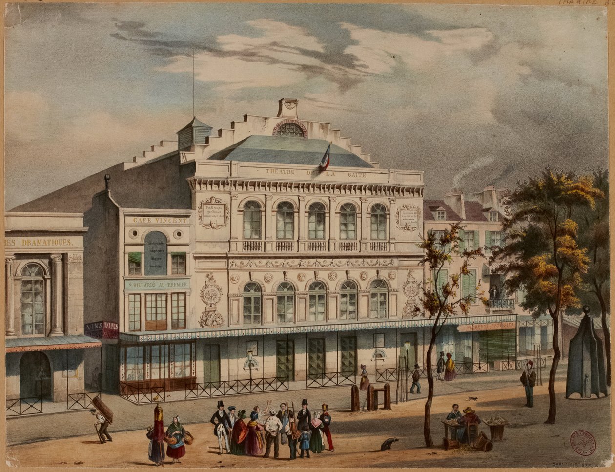 Teatro de Gaite, Paris de French School