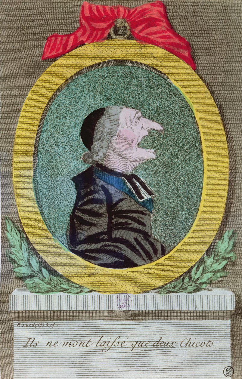 Eles só me deixaram dois tocos, 2 de novembro de 1789 de French School