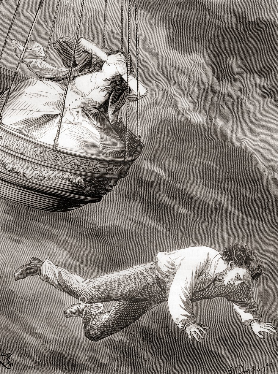 Thomas Harris, inventivo cientista londrino e tenente e pioneiro balonista inglês que caiu para a morte de um balão de ar quente em 25 de Maio de 1824, de 