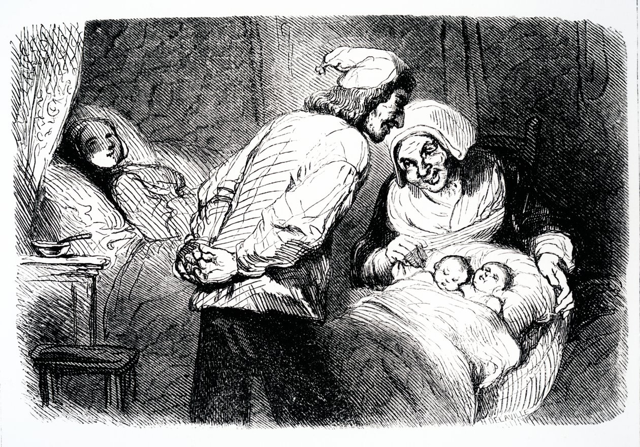 Página de título de Little Fadette de George Sands, 1852 de French School