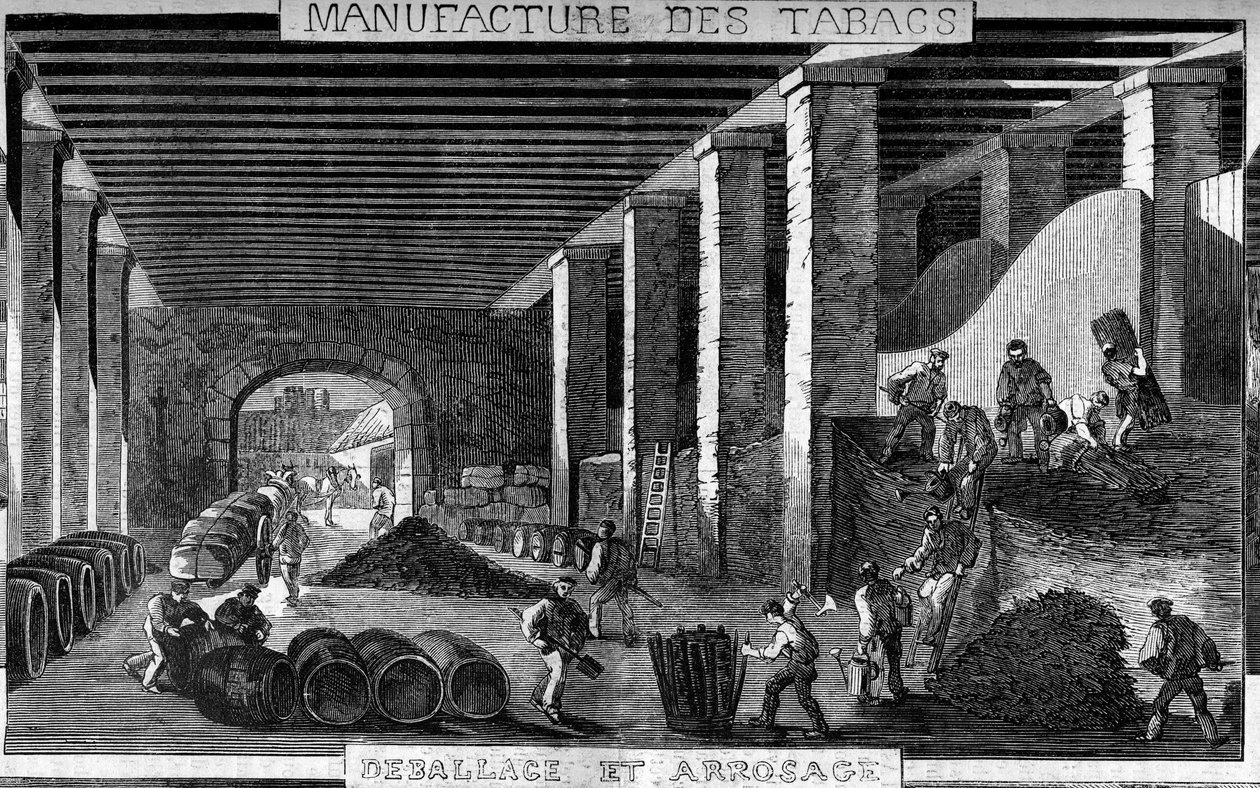 Fabricação de Tabaco, Paris de French School