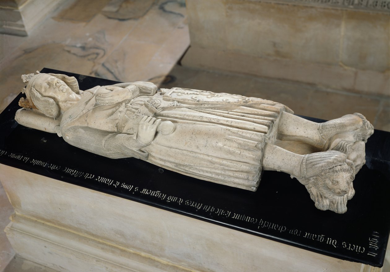 Túmulo de Carlos I (1226-85) de Anjou de French School