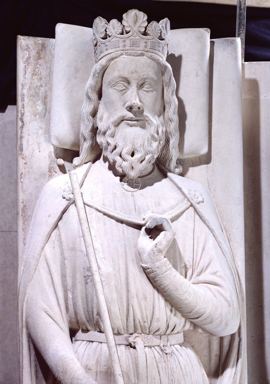 Túmulo de Clovis I (465-511), rei dos francos de French School