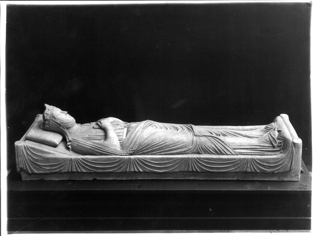 Túmulo de Isabel de Angoulême, rainha da Inglaterra e esposa do rei João (1186-1246) de French School