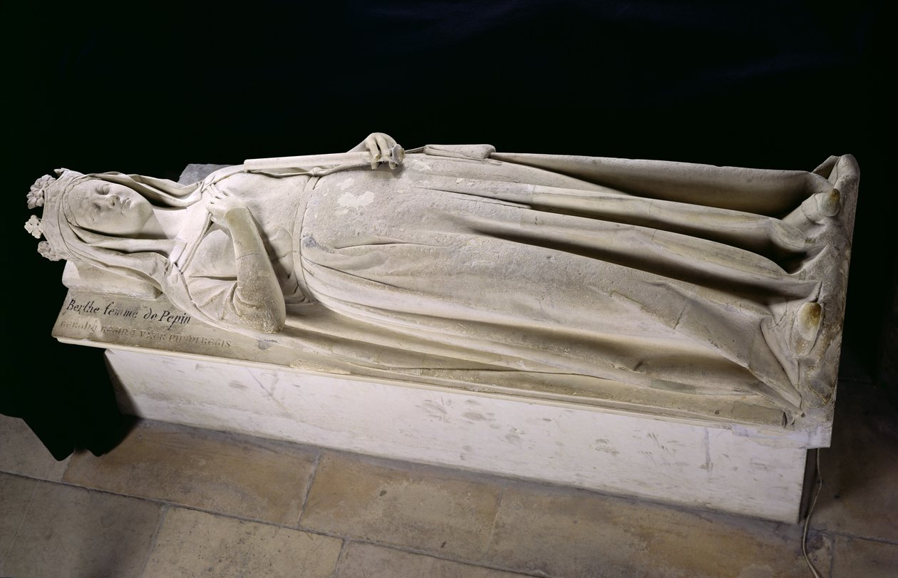 Túmulo da Rainha Berthe (726-83) de French School