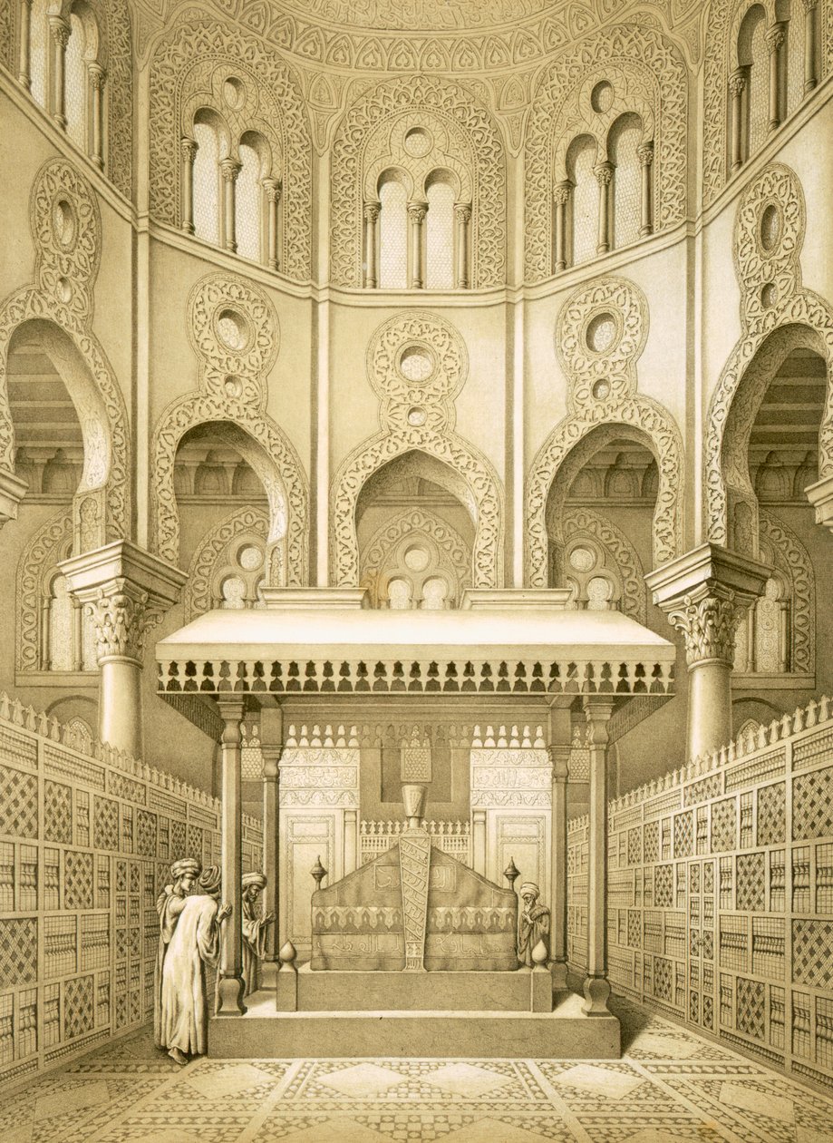 Túmulo do Sultão Qalaoun no Cairo de French School