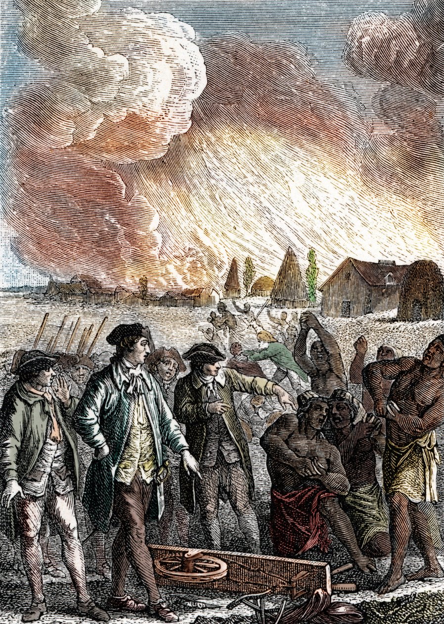Treat des negres, escravidão de French School