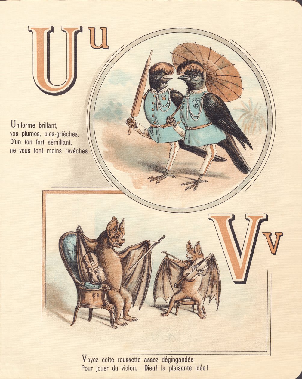 UV: Urubu, uniforme, vampiro, violino de French School