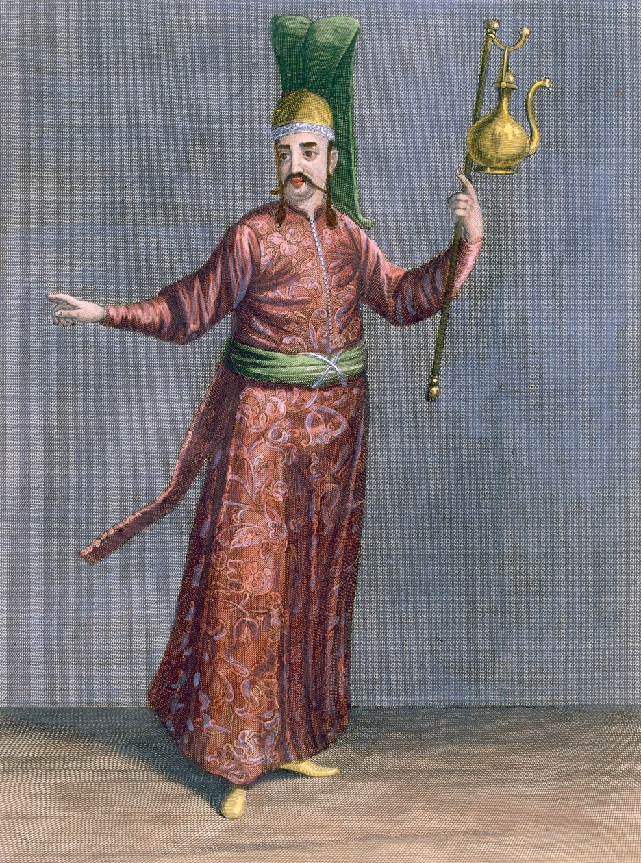 Manobrista para o Grande Senhor, Palácio de Topkapi, de French School