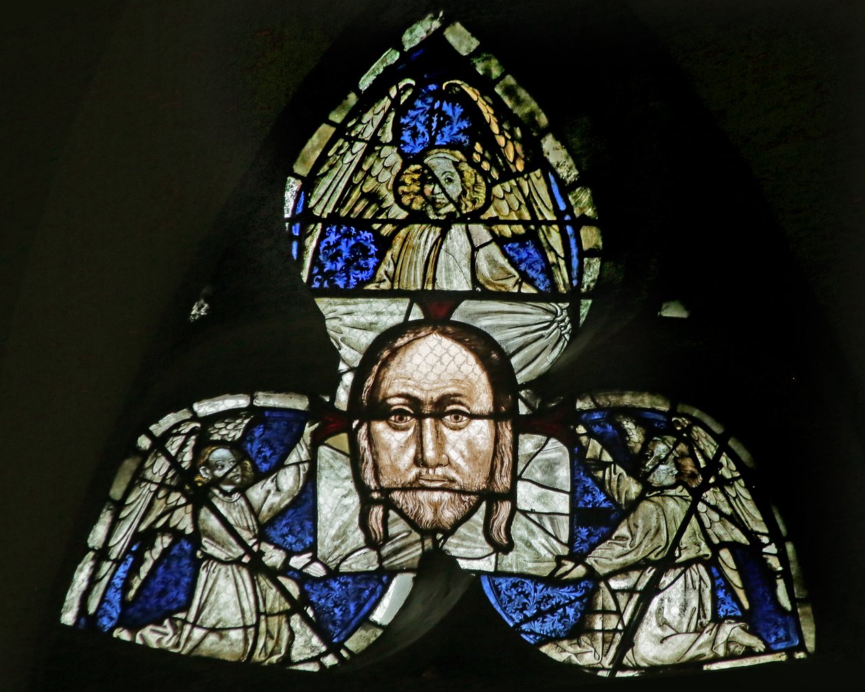 Véu da Veronica (vidro manchado) de French School