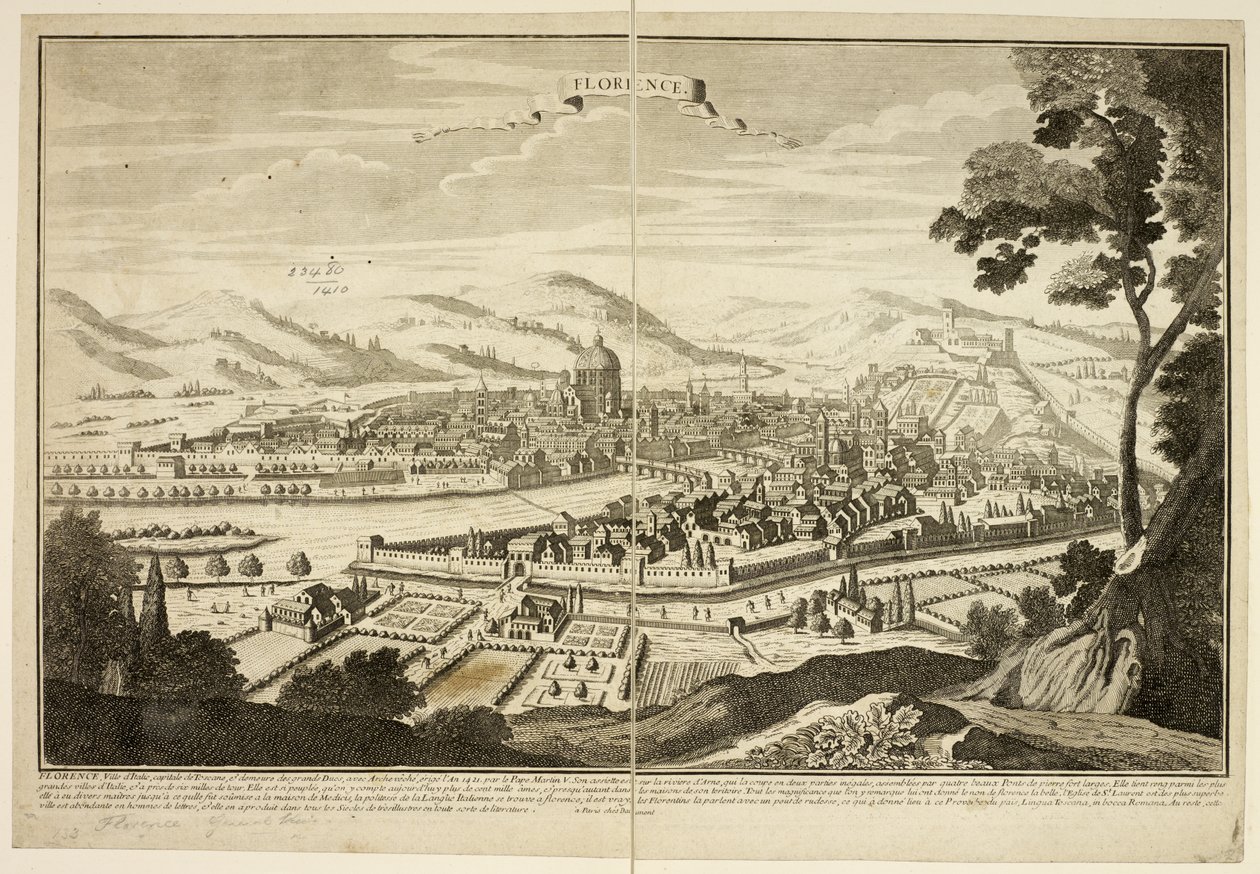 Vista de Florença de French School