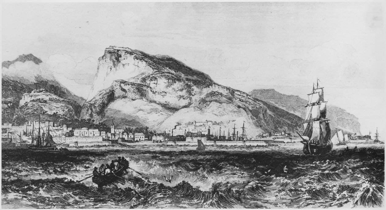 Vista, de, port louis, mauritius, ilustração, de, ices, de, laffrac, por, armand, dAvezac, (1798-1875), paris, publicado, 1848 de French School