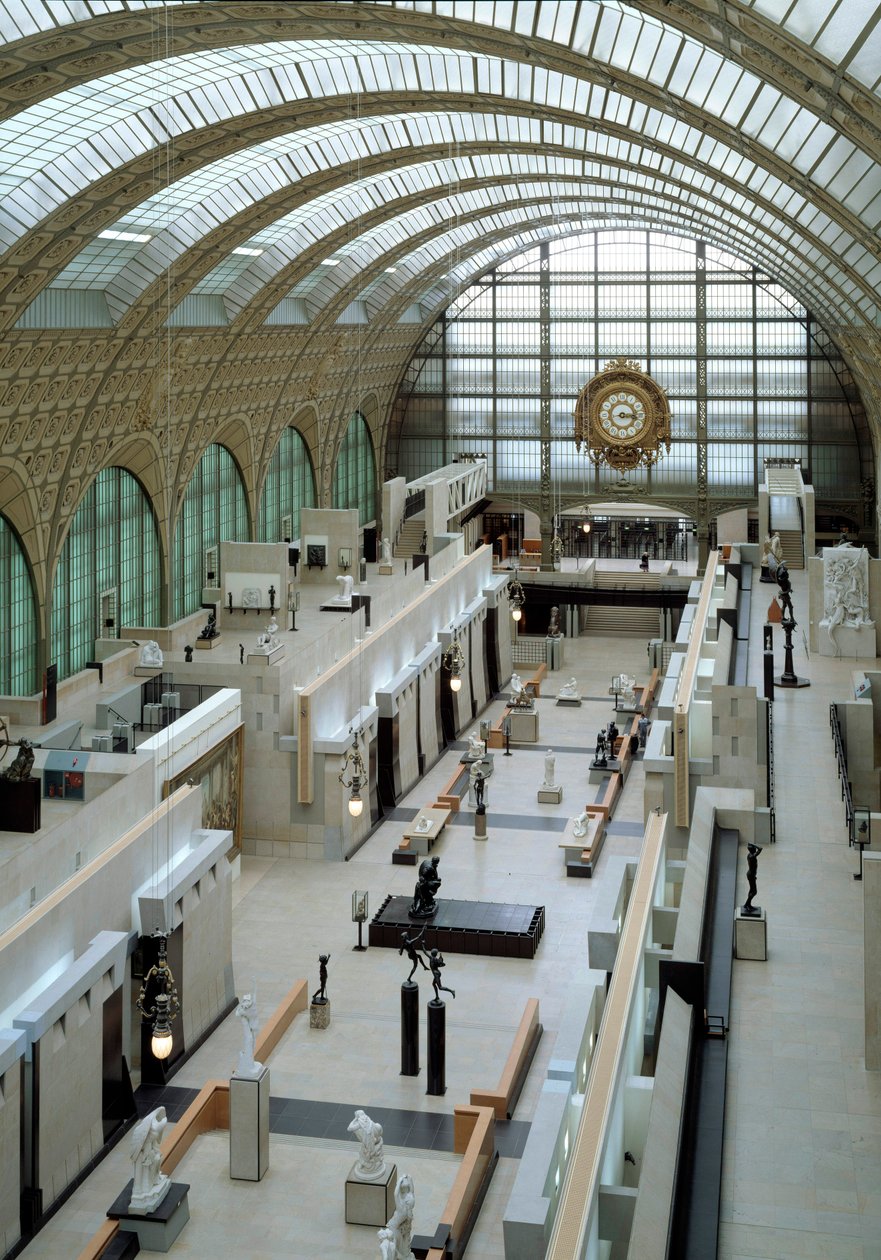 Vista da nave central do Musée (Gare) d