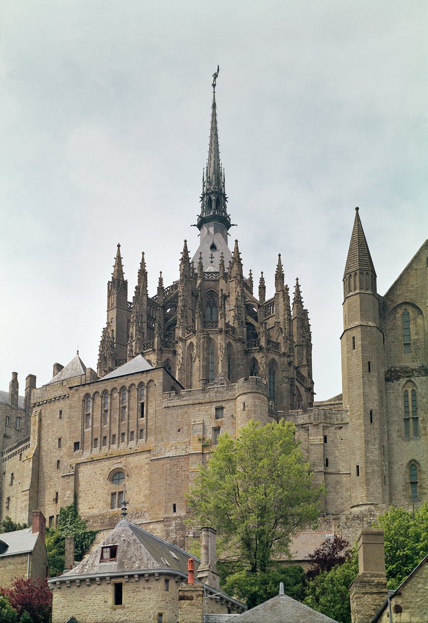 Vista da cabeceira da Abadia, 1450-1521 de French School
