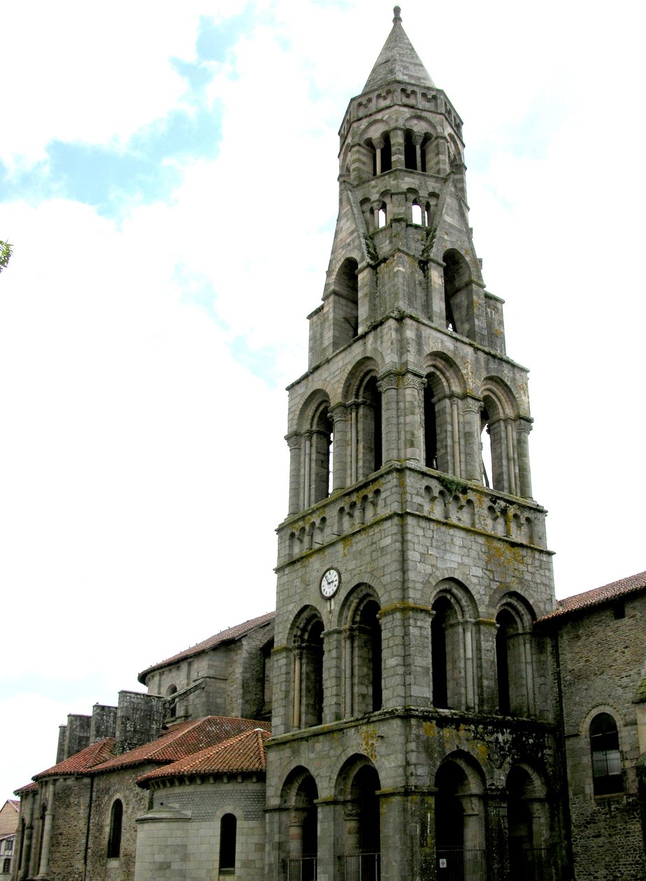 Vista da igreja de French School