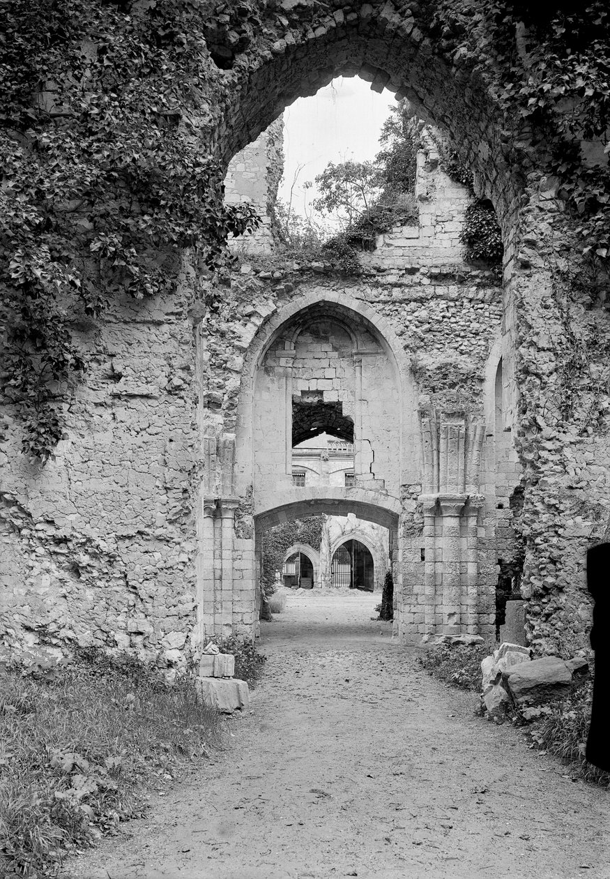 Vista da igreja, c.1052-67 de French School