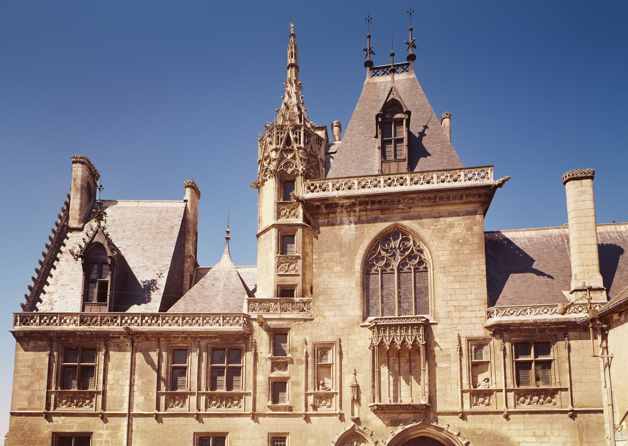 Vista do exterior, 1443-51 de French School
