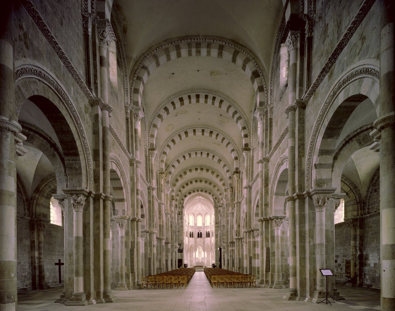 Vista do interior, 1120-50 de French School