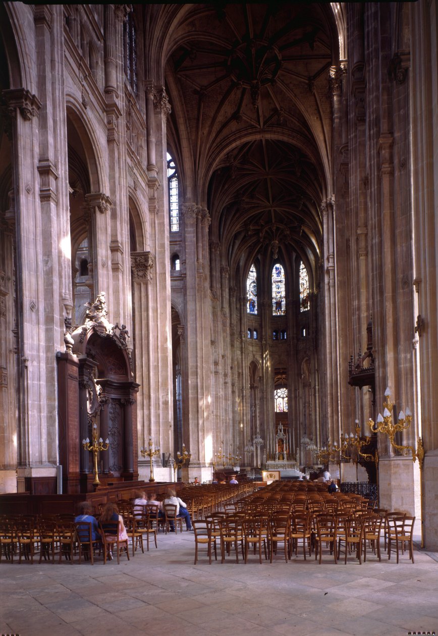 Vista da nave, 1578-1637 de French School