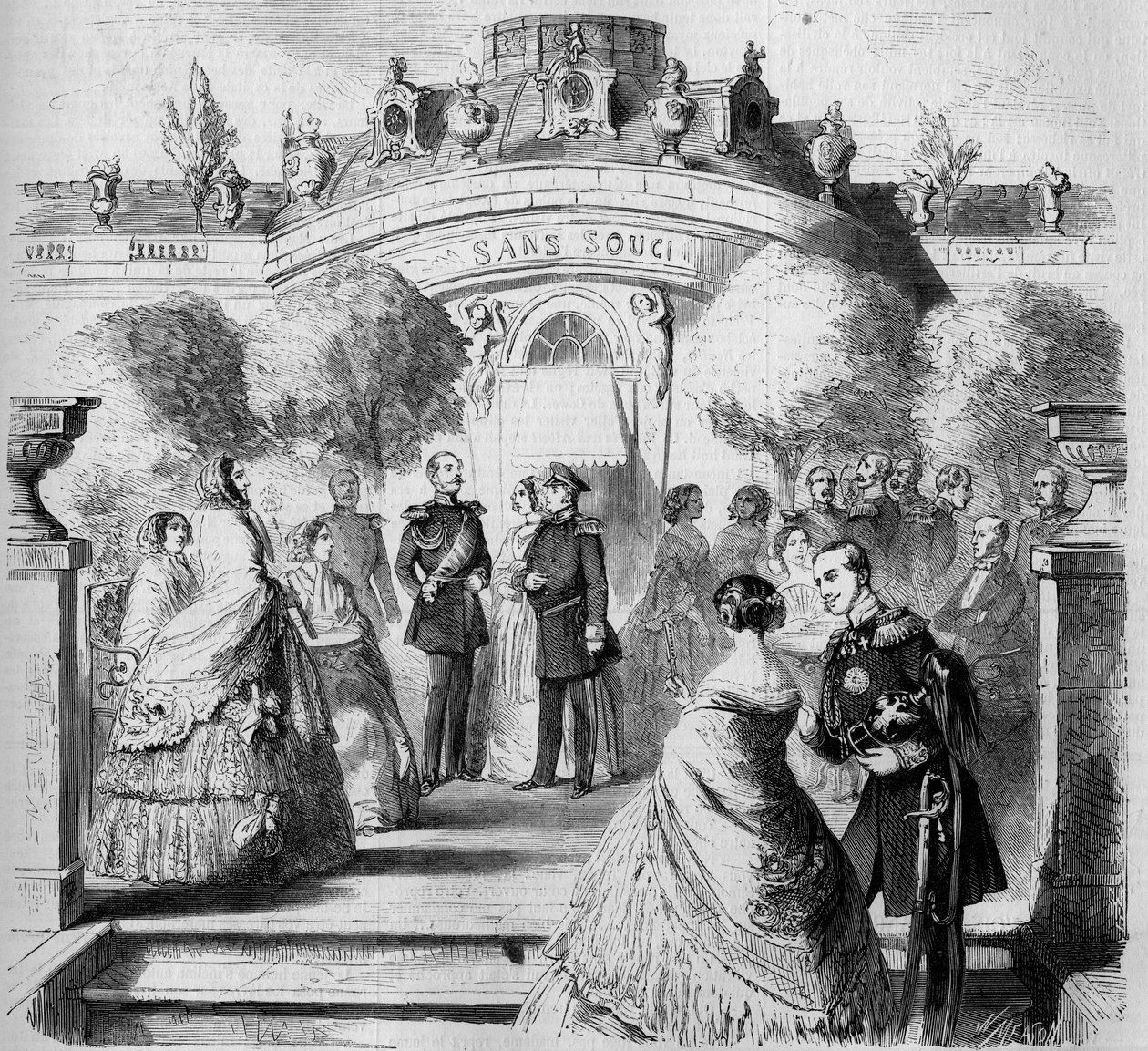 Visita da Família Imperial da Rússia à Alemanha de French School