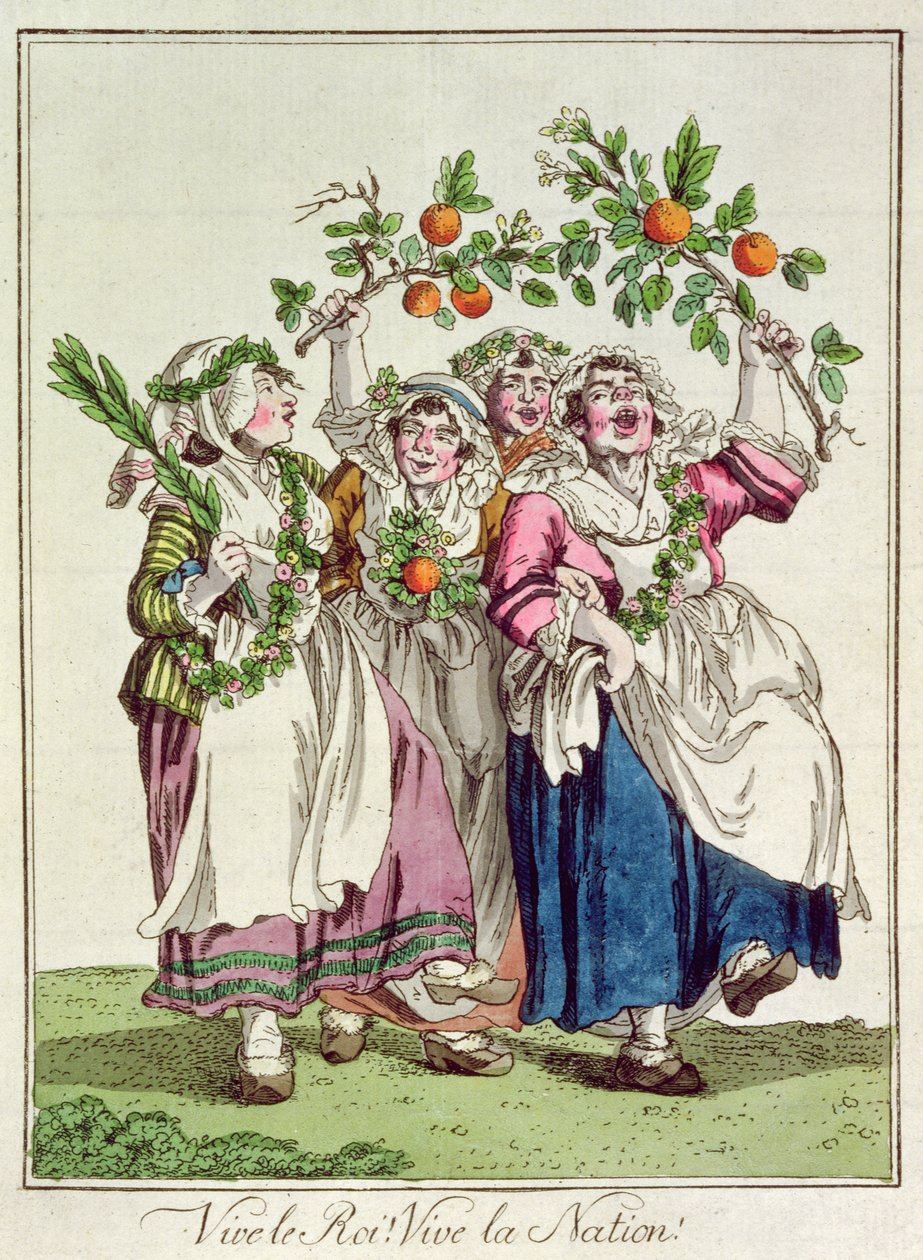 Viva o rei! Viva a Nação! 1789 de French School