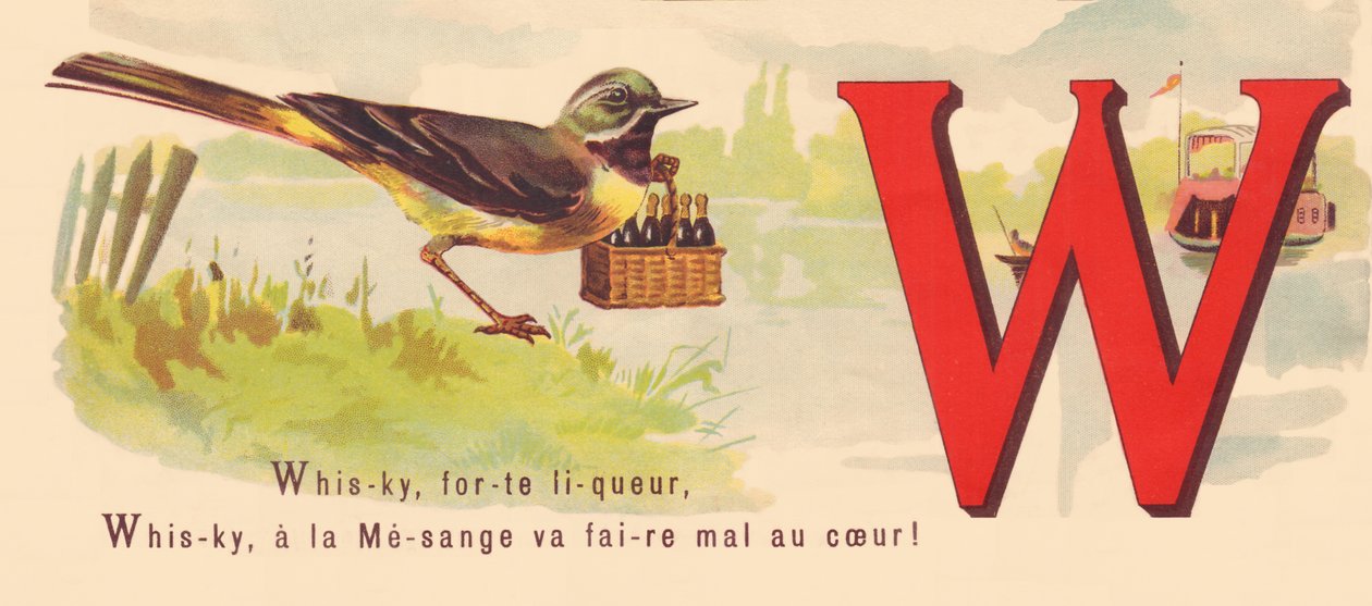 T: Uísque, licor forte, Uísque, tem o Peito vai doer no coração! de French School