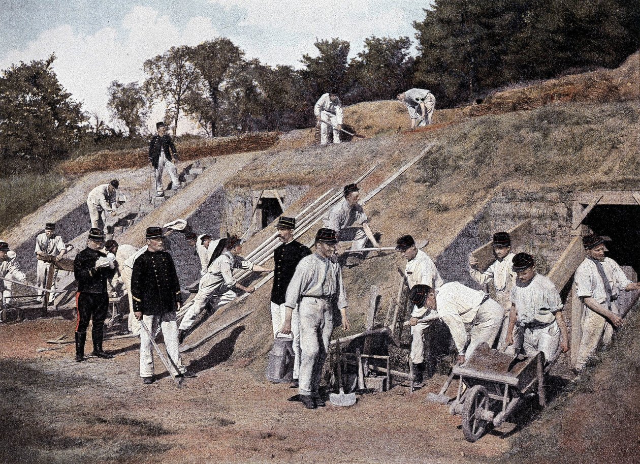 War de mines (defesa) - em "Album militar" - Engenheiros de French School