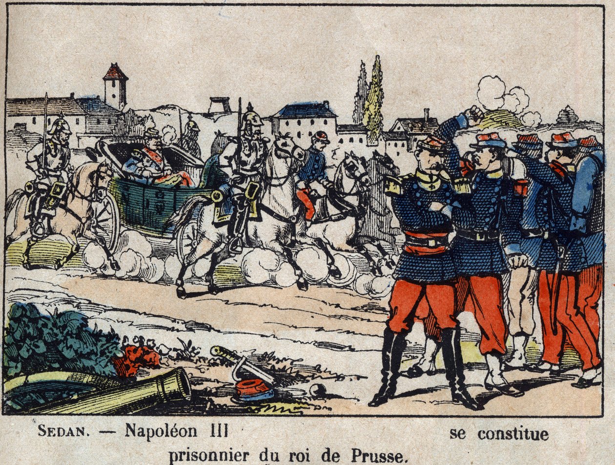 Guerra de 1870 entre a França e a Prússia: A Batalha de Sedan, Imperador Napoleão III (Luís Napoleão Bonaparte de French School