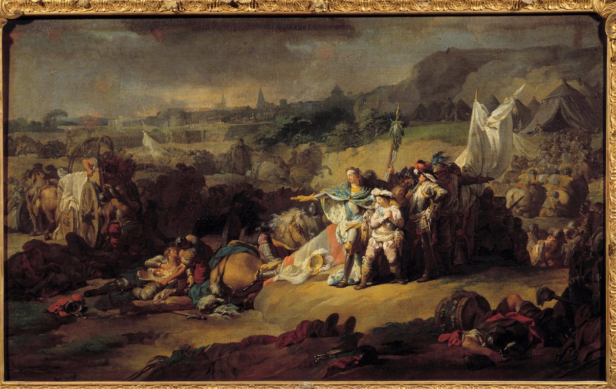 Guerra da Sucessão da Áustria (1740-1748): "A Batalha de Fontenoy de French School