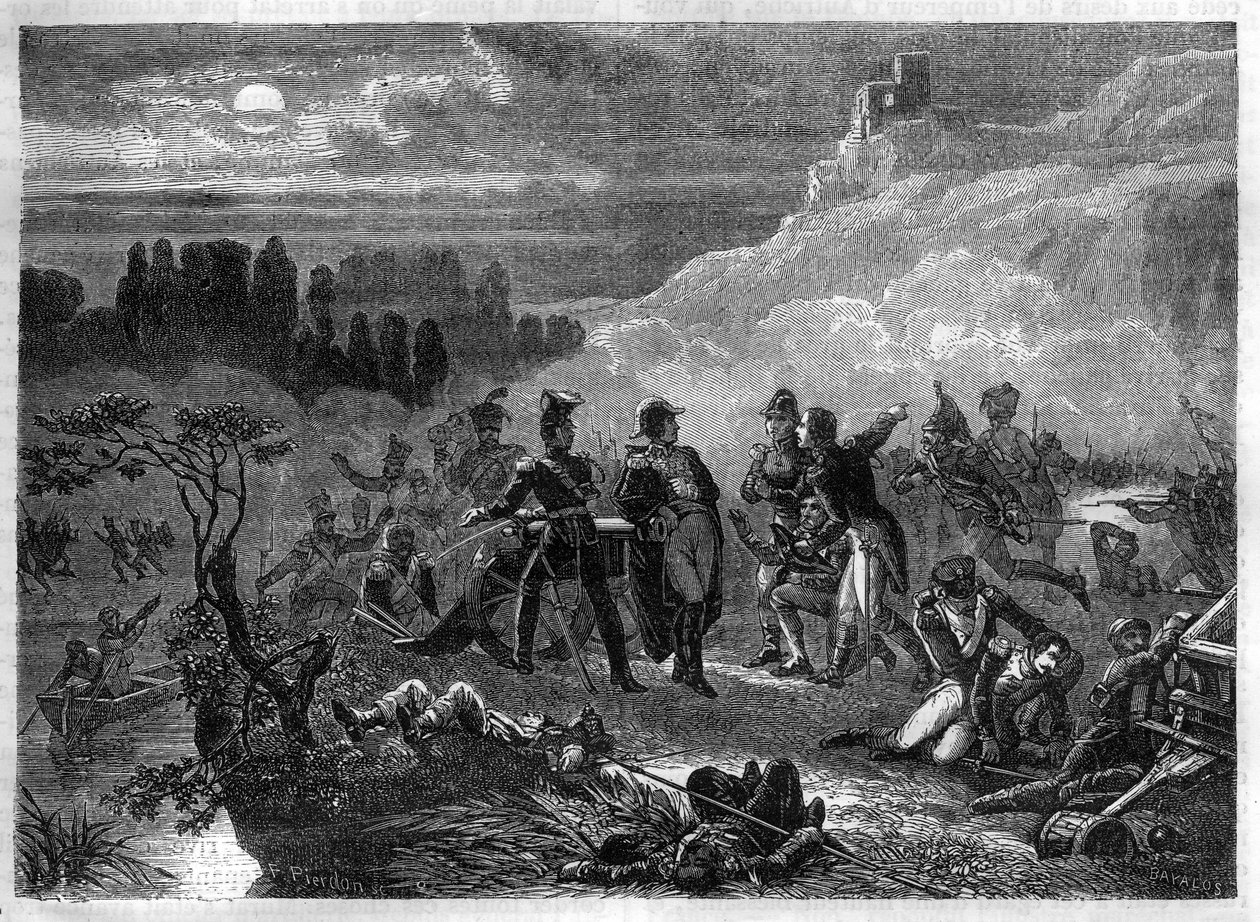 Guerra da Terceira Coligação 1805, Batalha de Duernstein de French School