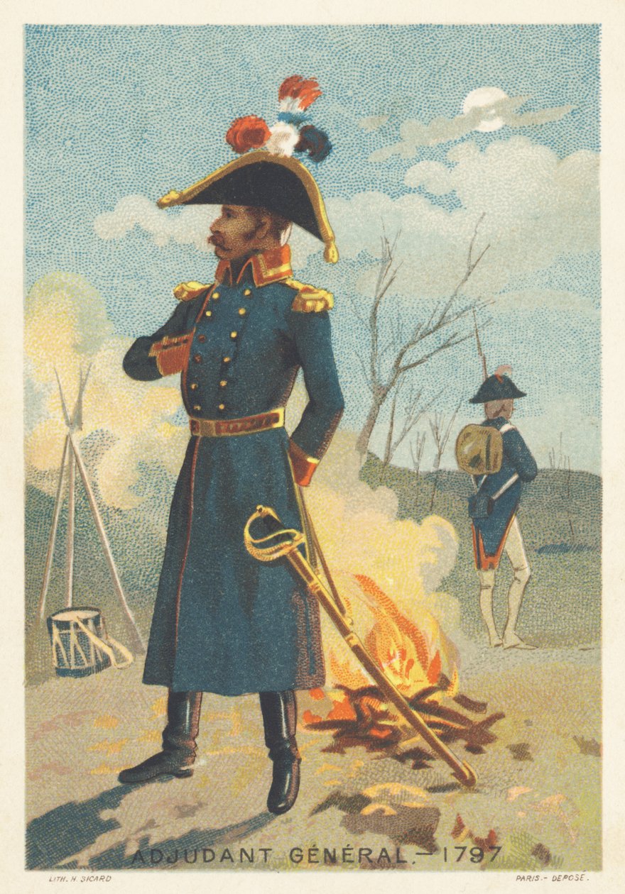 Mandado Geral em 1797 de French School