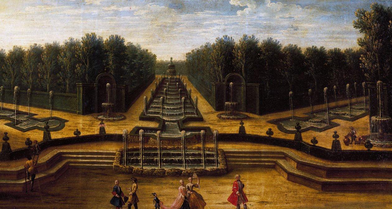 Teatro da água, Jardim do Palácio de Versailles de French School