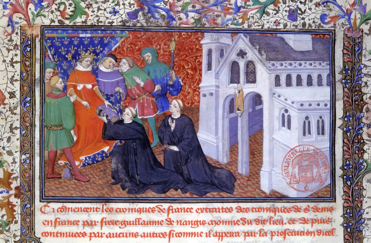 William de Nangis de French School