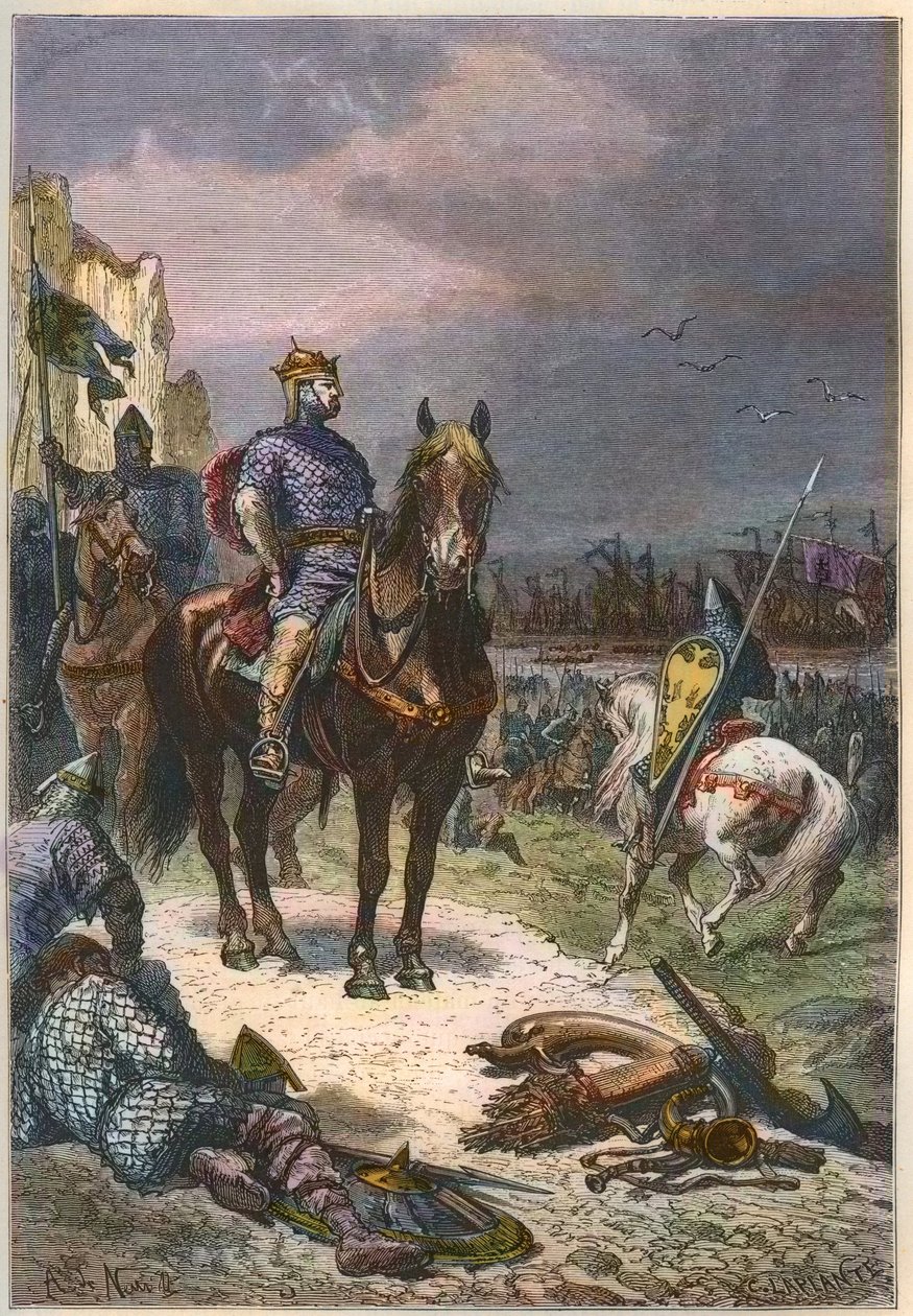 Guilherme, o Conquistador (Guilherme II da Normandia ou Guilherme I da Inglaterra de French School