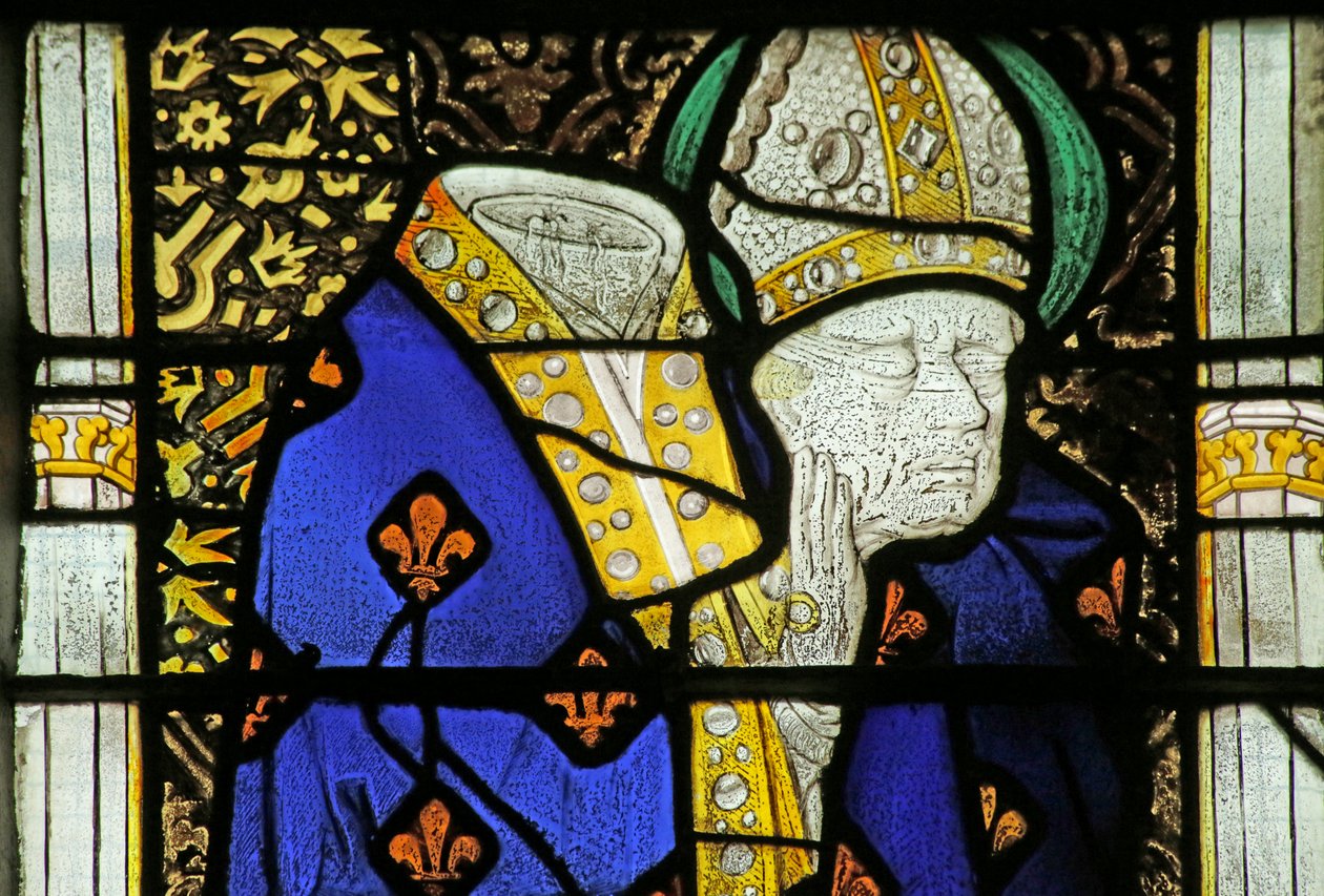 Janela representando St Denis, c.1460 de French School