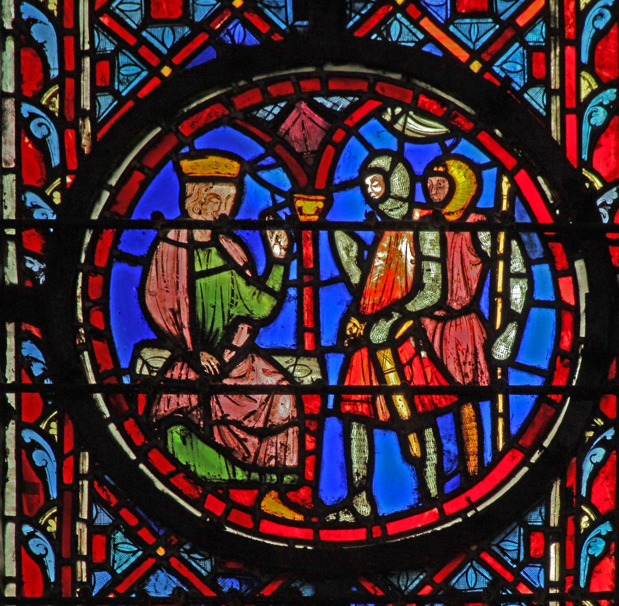 Janela w11 Rei Zedequias ordenando que Jeremias fosse preso Jer XXXII 2-3 de French School