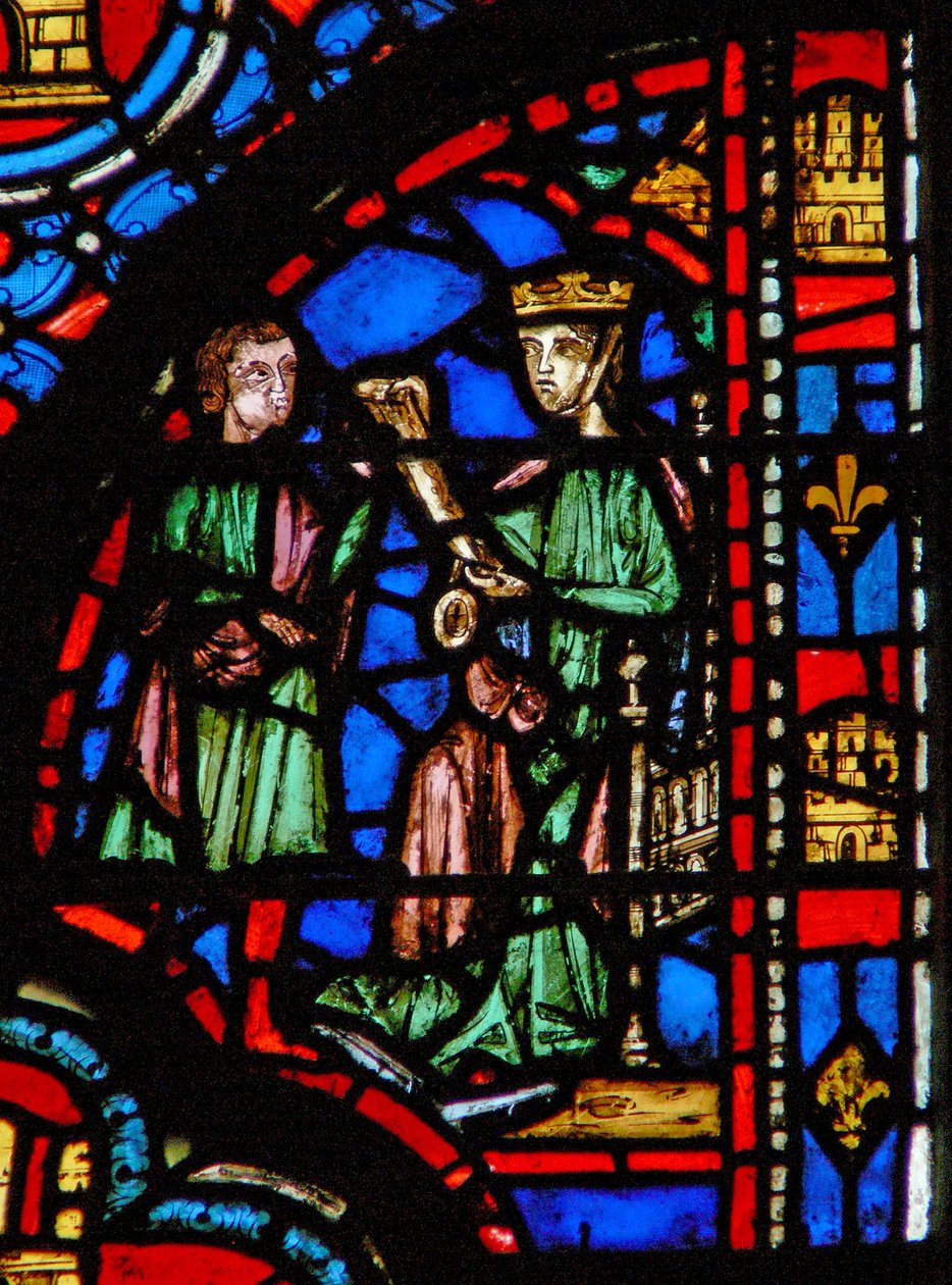 Janela w13 Ester envia Hathach para Mordecai Esth IV 6-8 de French School