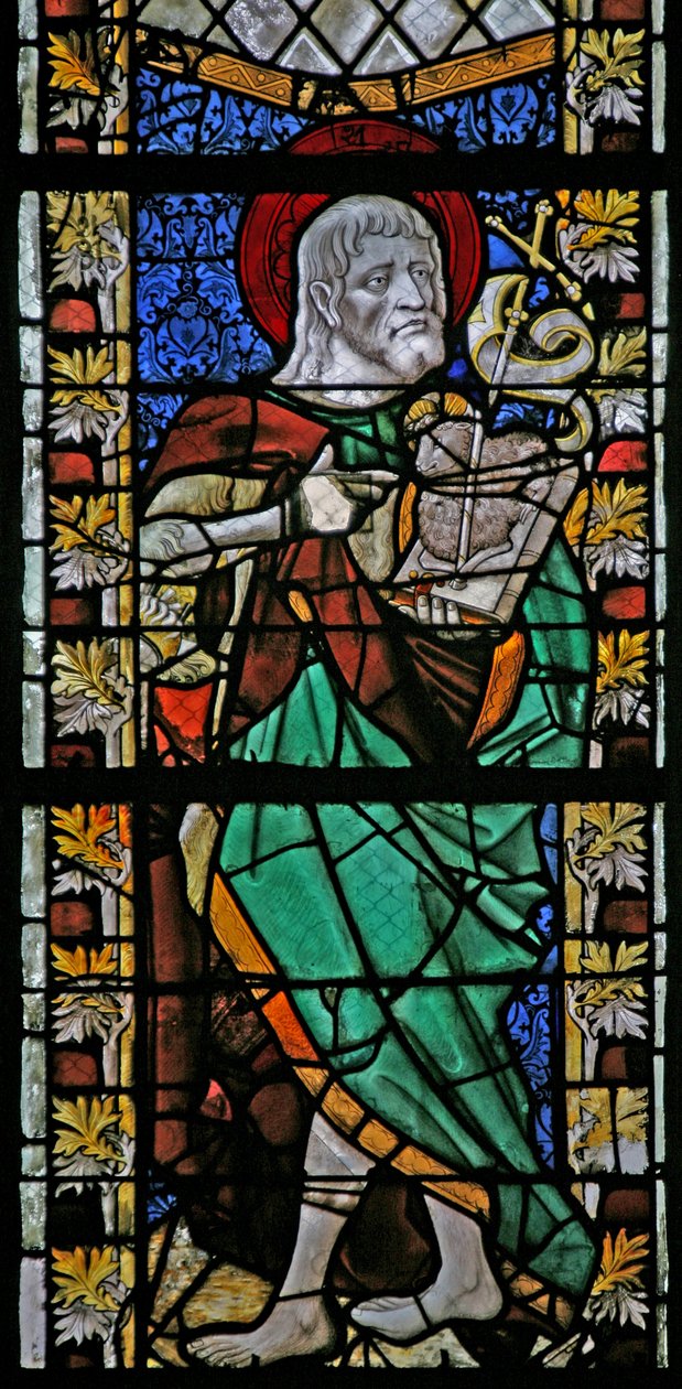 Janela w47, representando São João Batista de French School