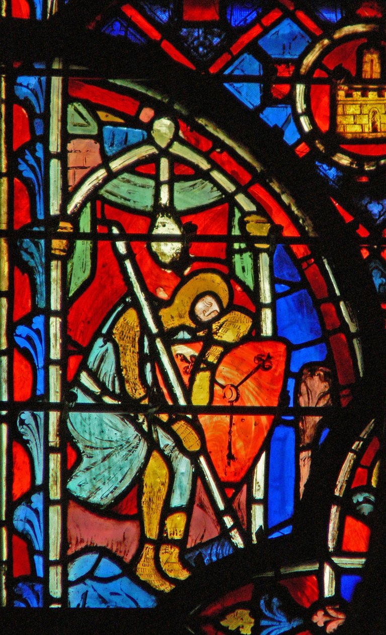 Janela w8 Um guarda na tumba de Jesus de French School
