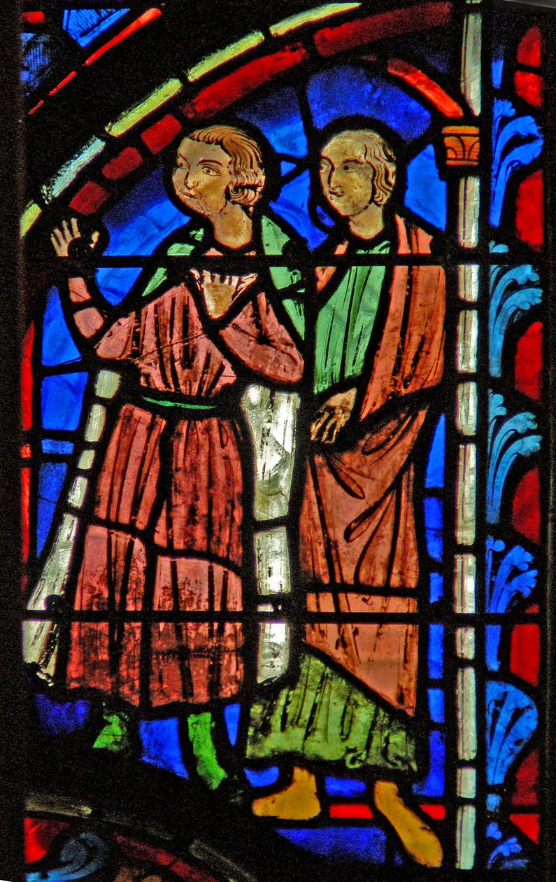 Janela w8 os acusadores de Cristo de French School