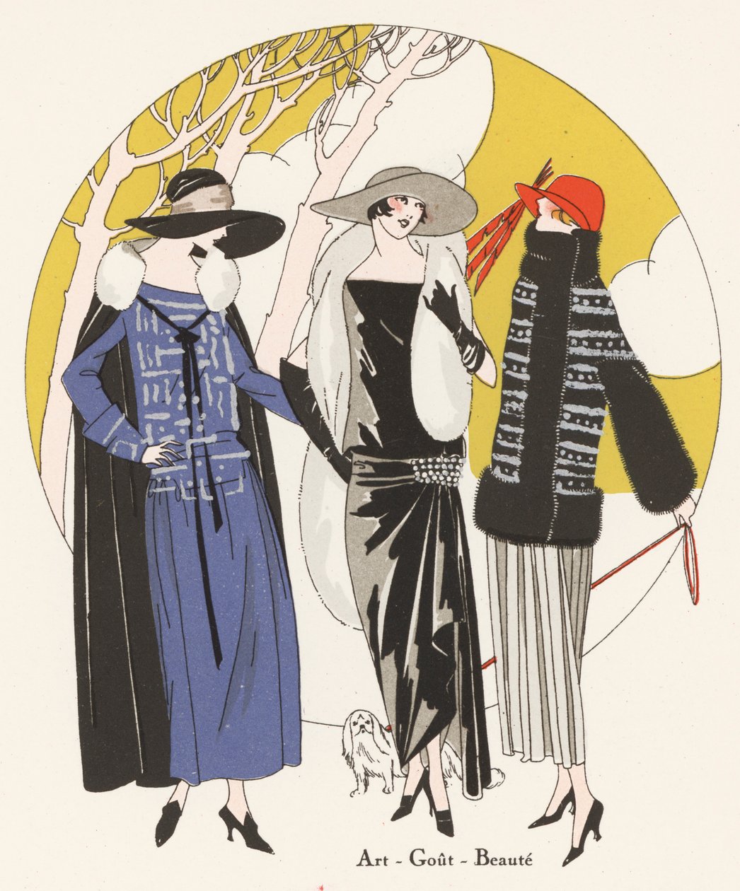 Moda feminina para o dia do estilista Lucien Lelong de French School